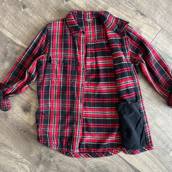 Eddie Bauer Heavy Weight Plaid Flannel - Picture 6 of 10